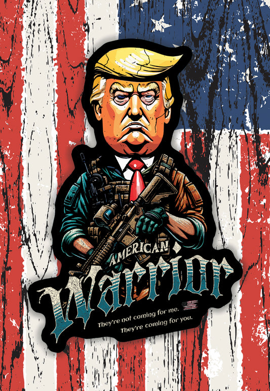 Tactical Trump sticker