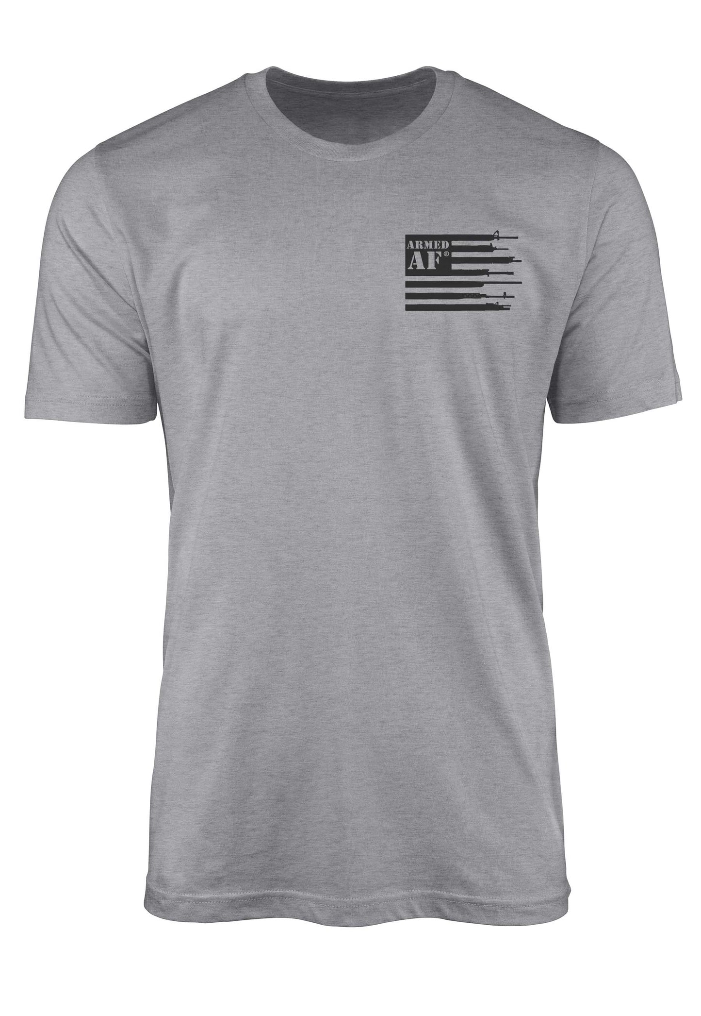 Chest print on 2a t-shirt from Armed AF