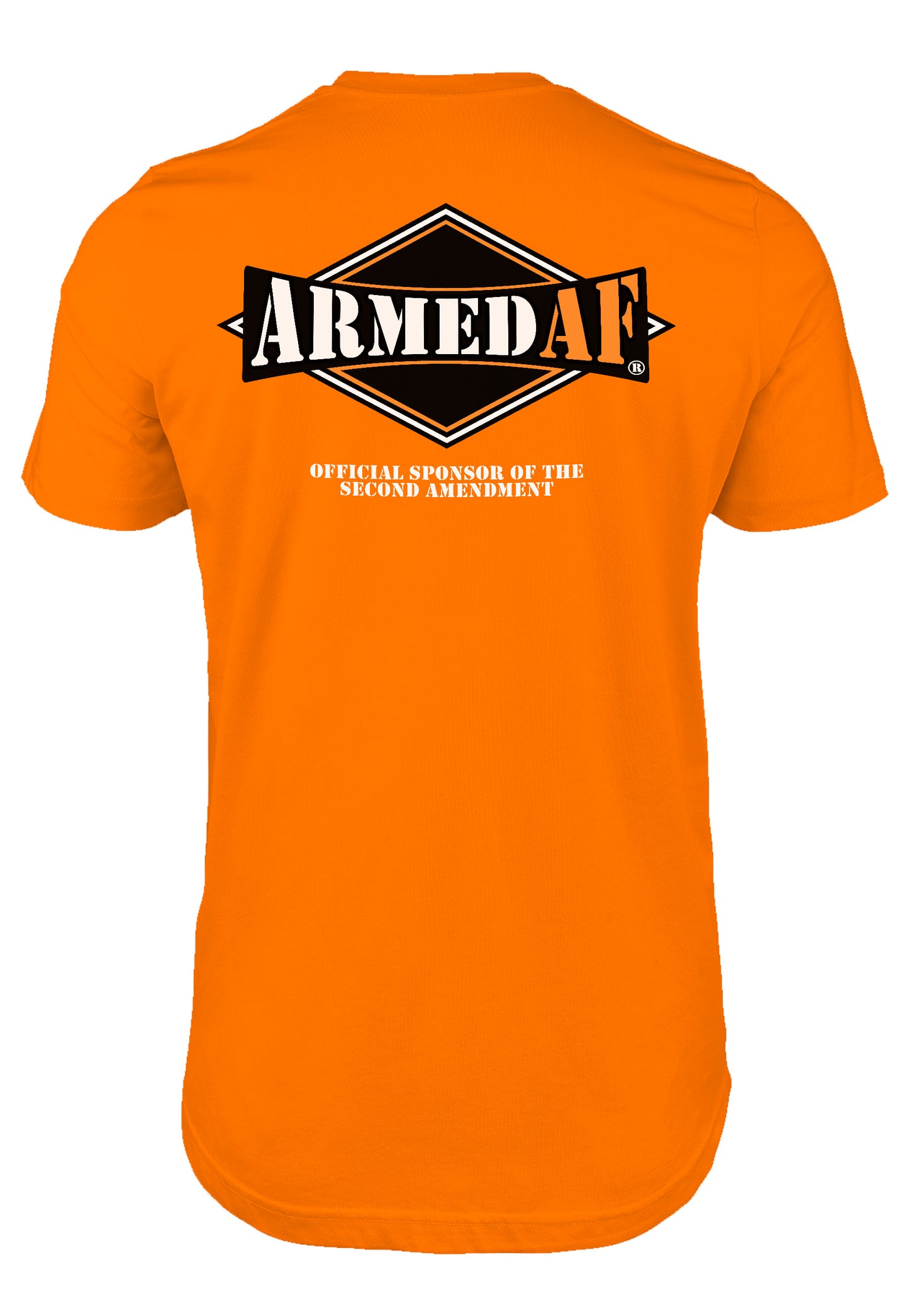 Second amendment logo t-shirt from ArmedAF® brand