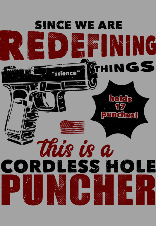 Cordless Hole Puncher t-shirt