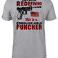 Cordless hole puncher t-shirt