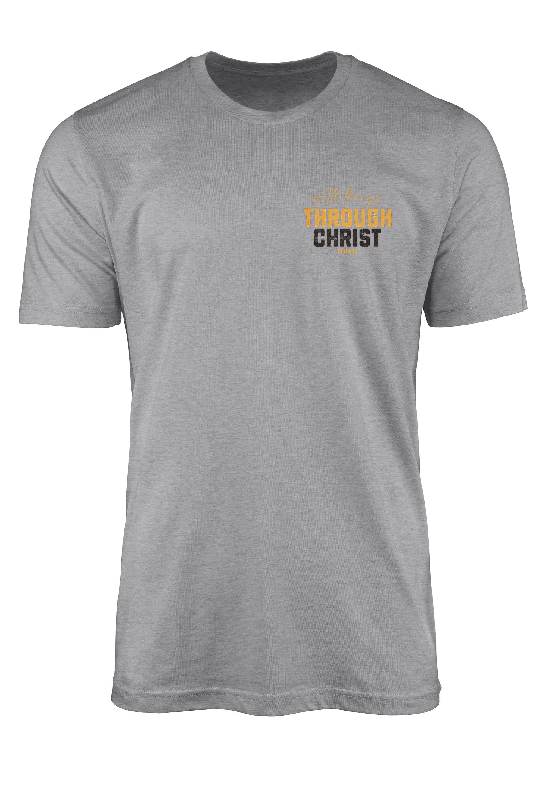 His Army® brand Christian t-shirt chest print