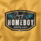 Jesus is my Homeboy t-shirt design closeup