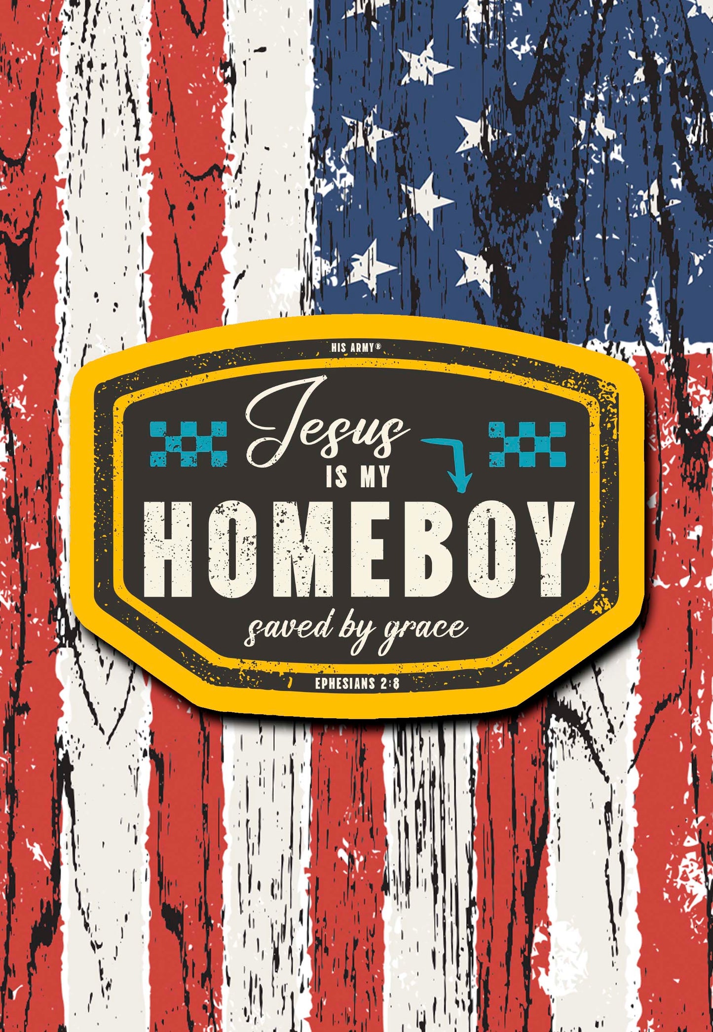 Jesus is my Homeboy decal 