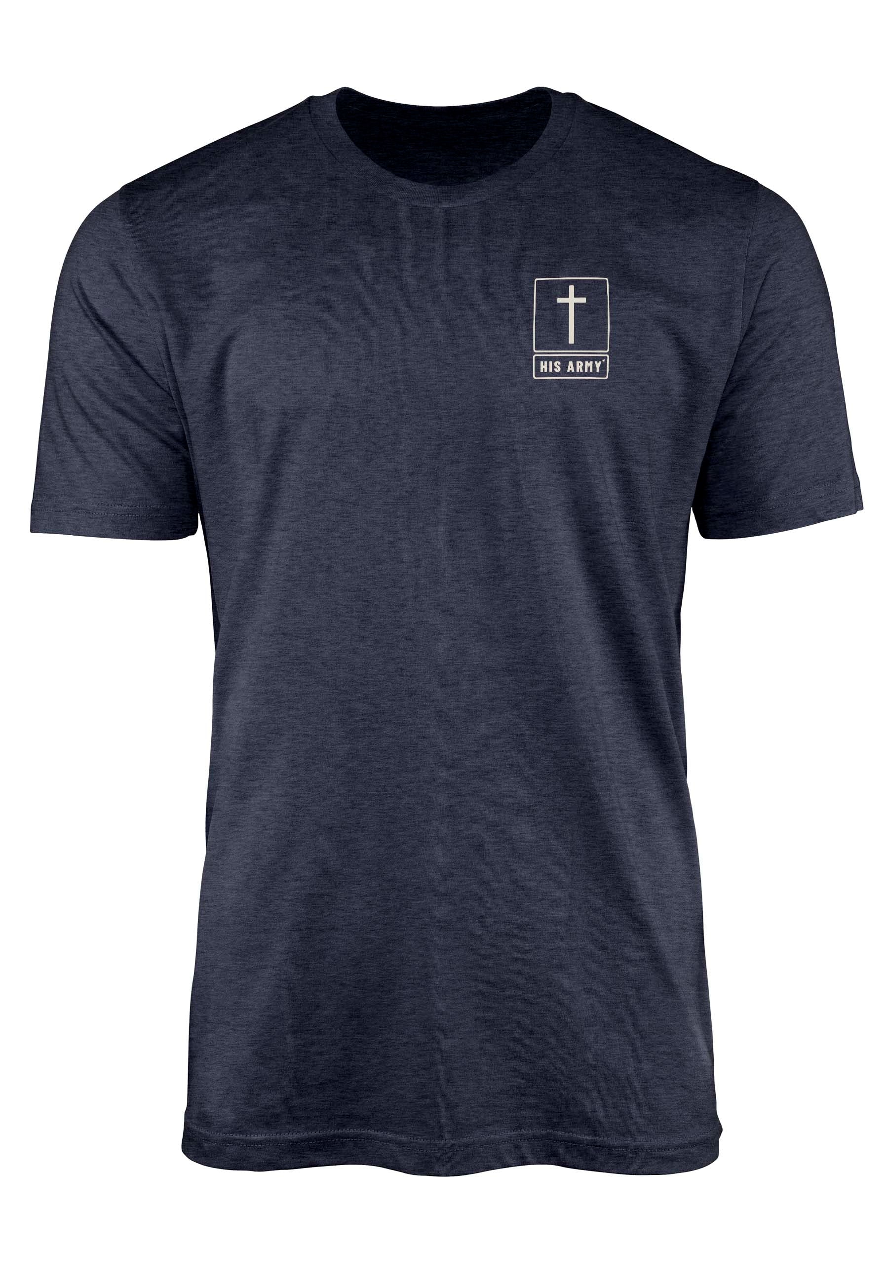 Christian Dad t-shirt chest print from His Army® brand