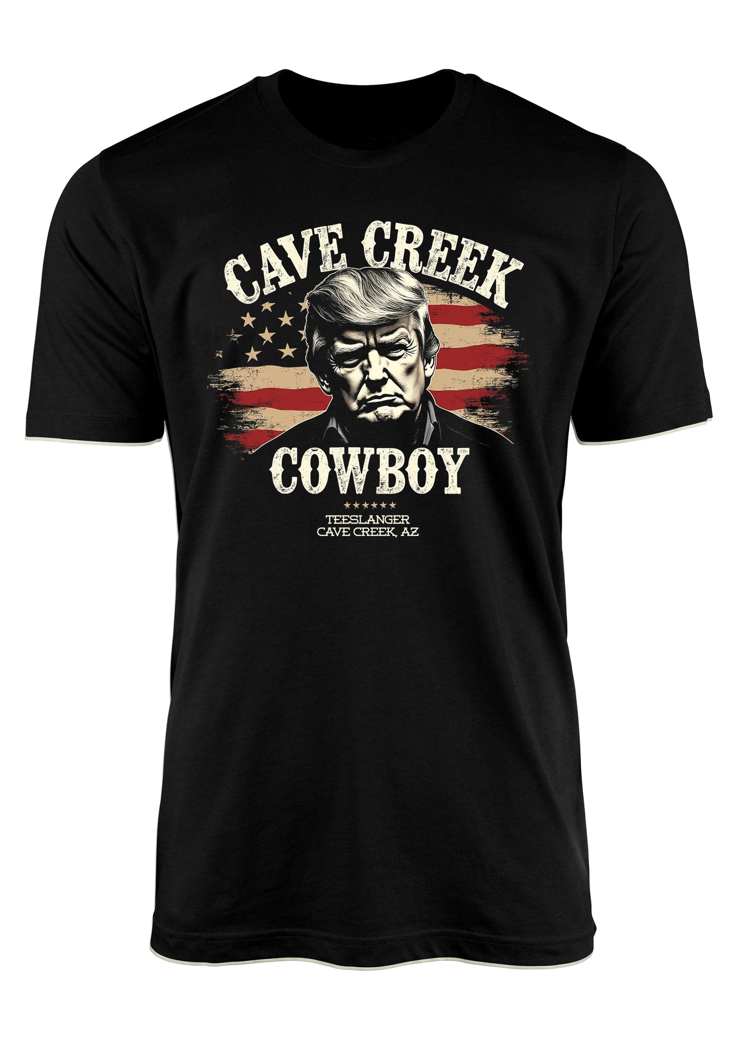 Trump Cave Creek Arizona Cowboy t-shirt