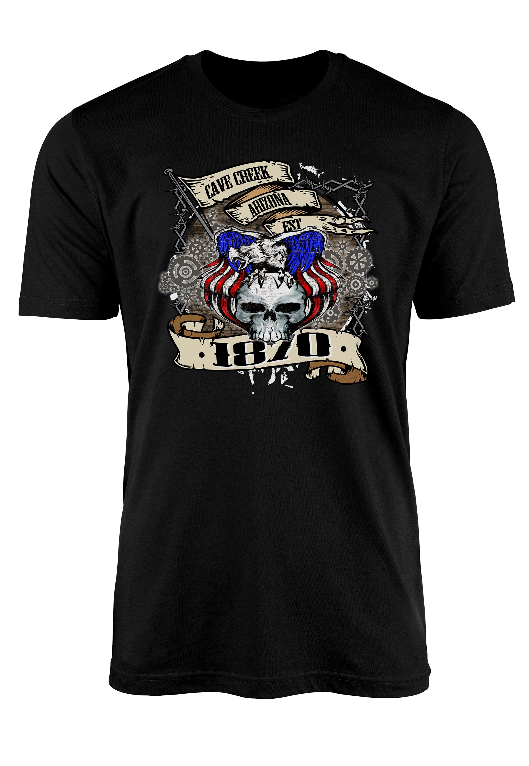 Cave Creek Arizona biker tee shirt