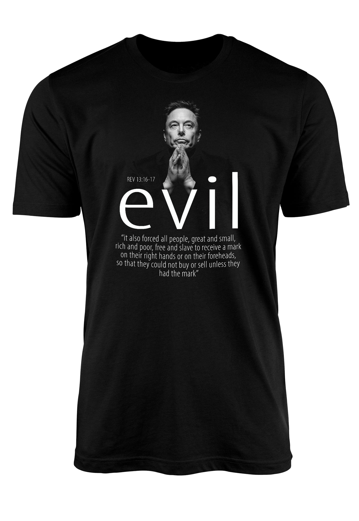 Elon is evil t-shirt
