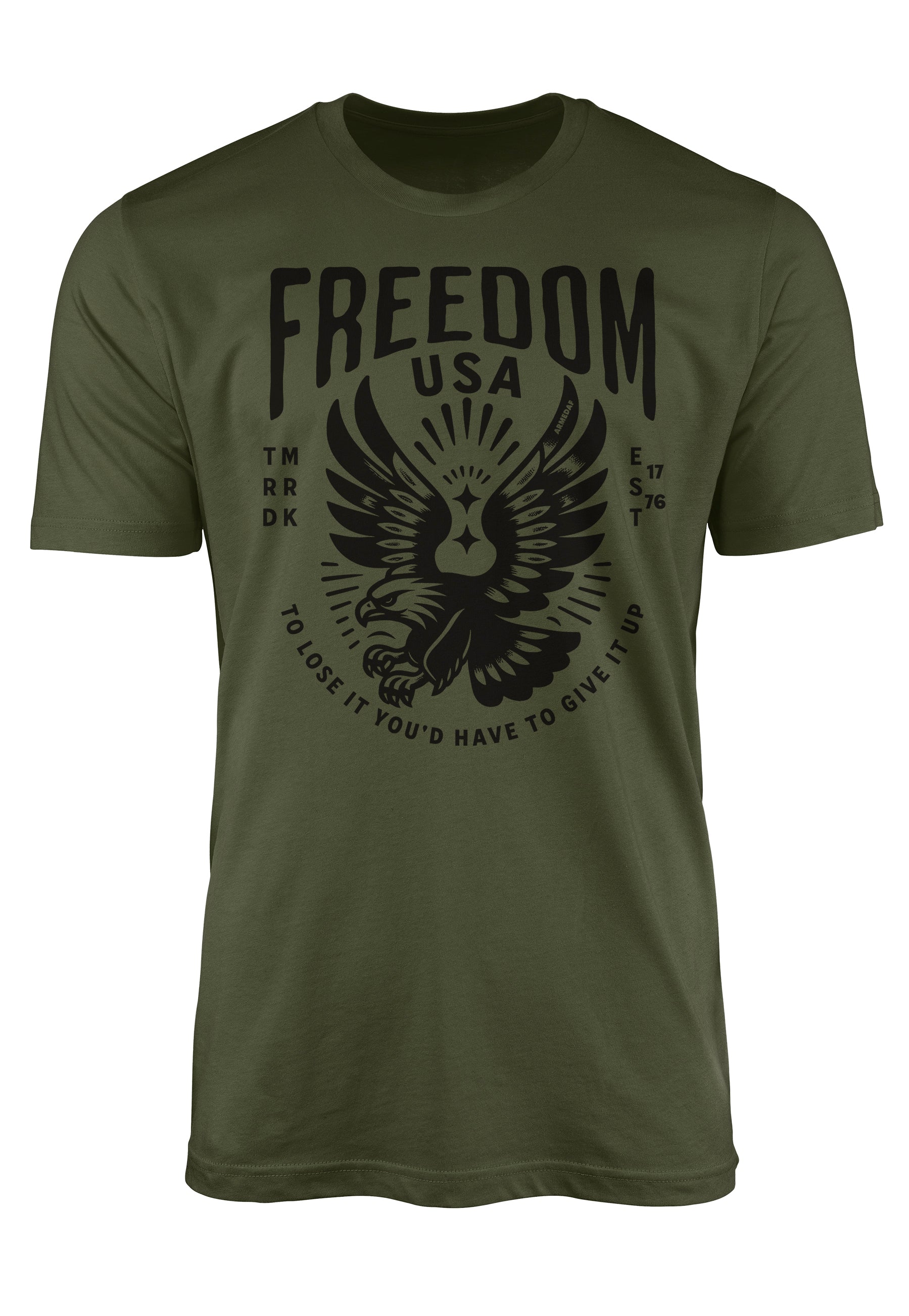 Freedom t-shirt with american eagle