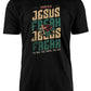 Jesus Freak t-shirt on black tee