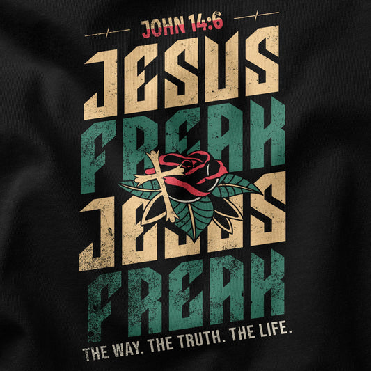 Jesus Freak Christian design closeup