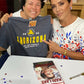 Kari Lake with our Angrizona t-shirt at her book signing