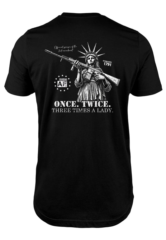 Lady Liberty Second Amendment t-shirt