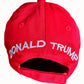 Donald Trump name on MAGA hat