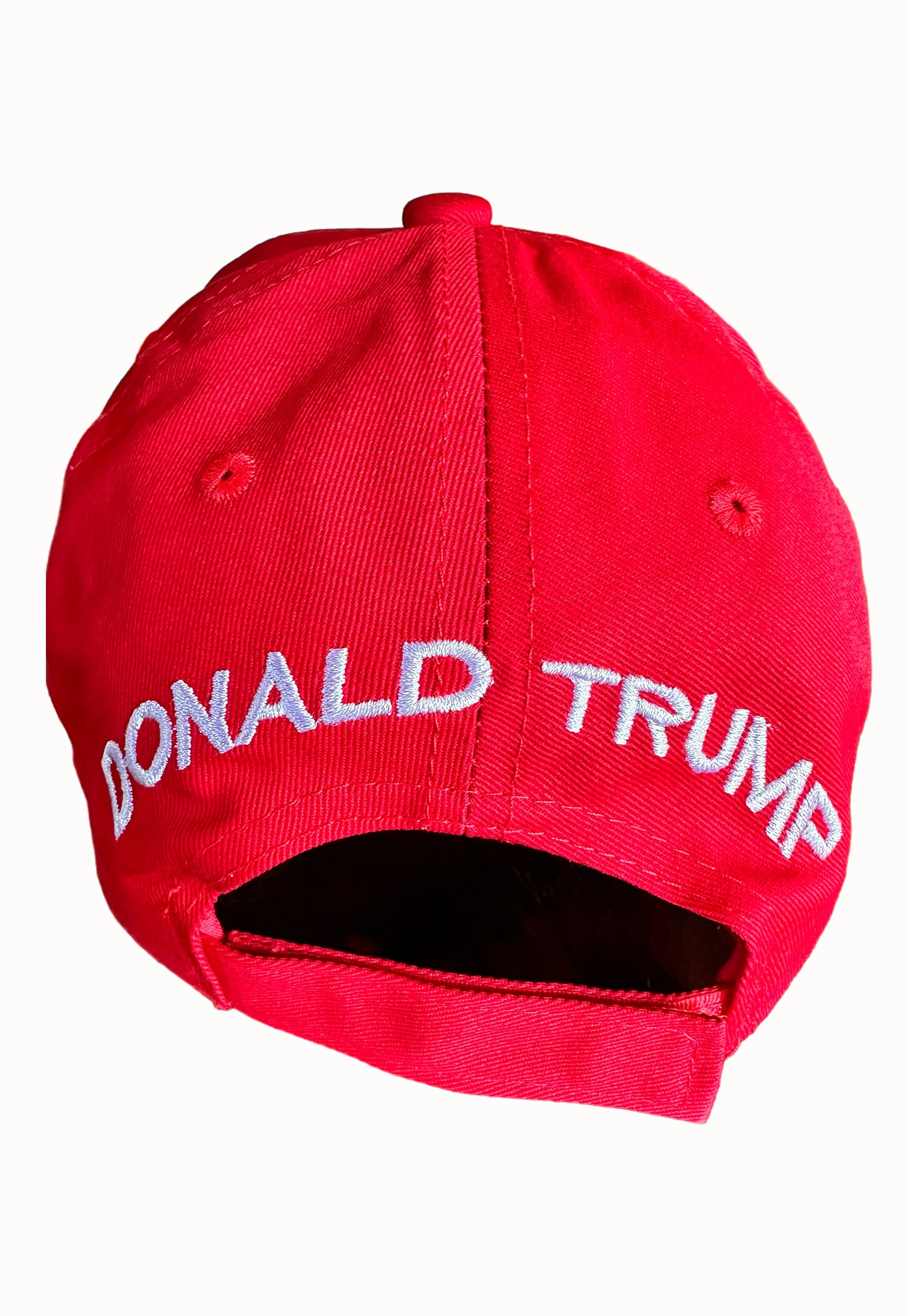 Donald Trump name on MAGA hat