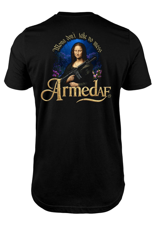 Mona Lisa ArmedAF t-shirt
