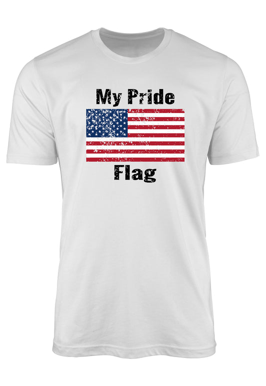 Pride in American t-shirt White
