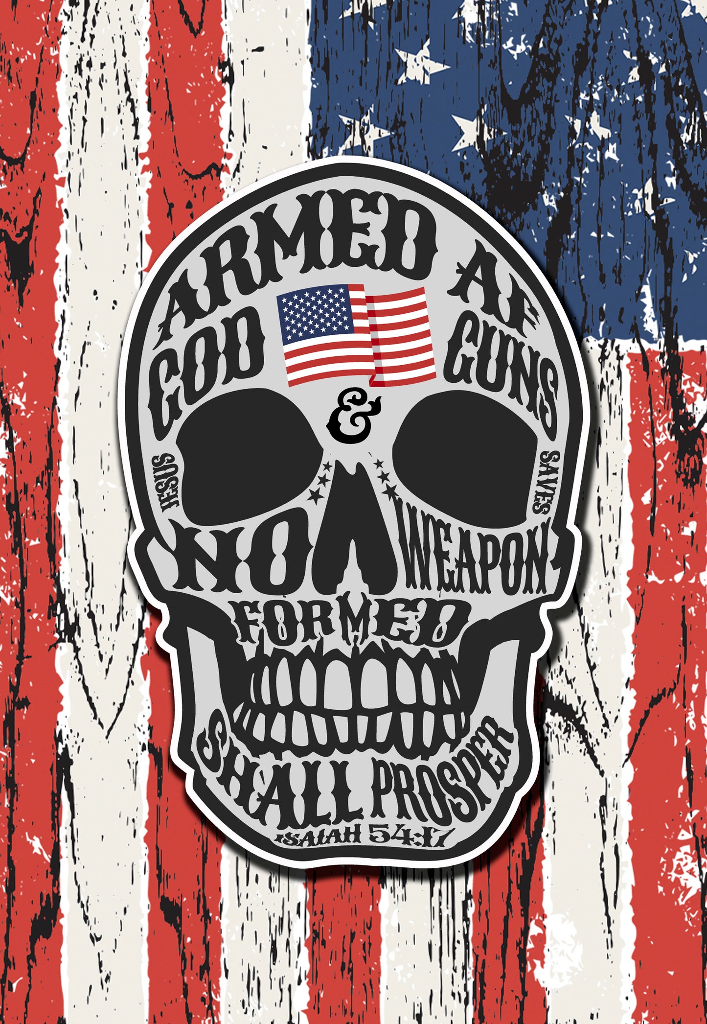 no weapon formed shall prosper decal