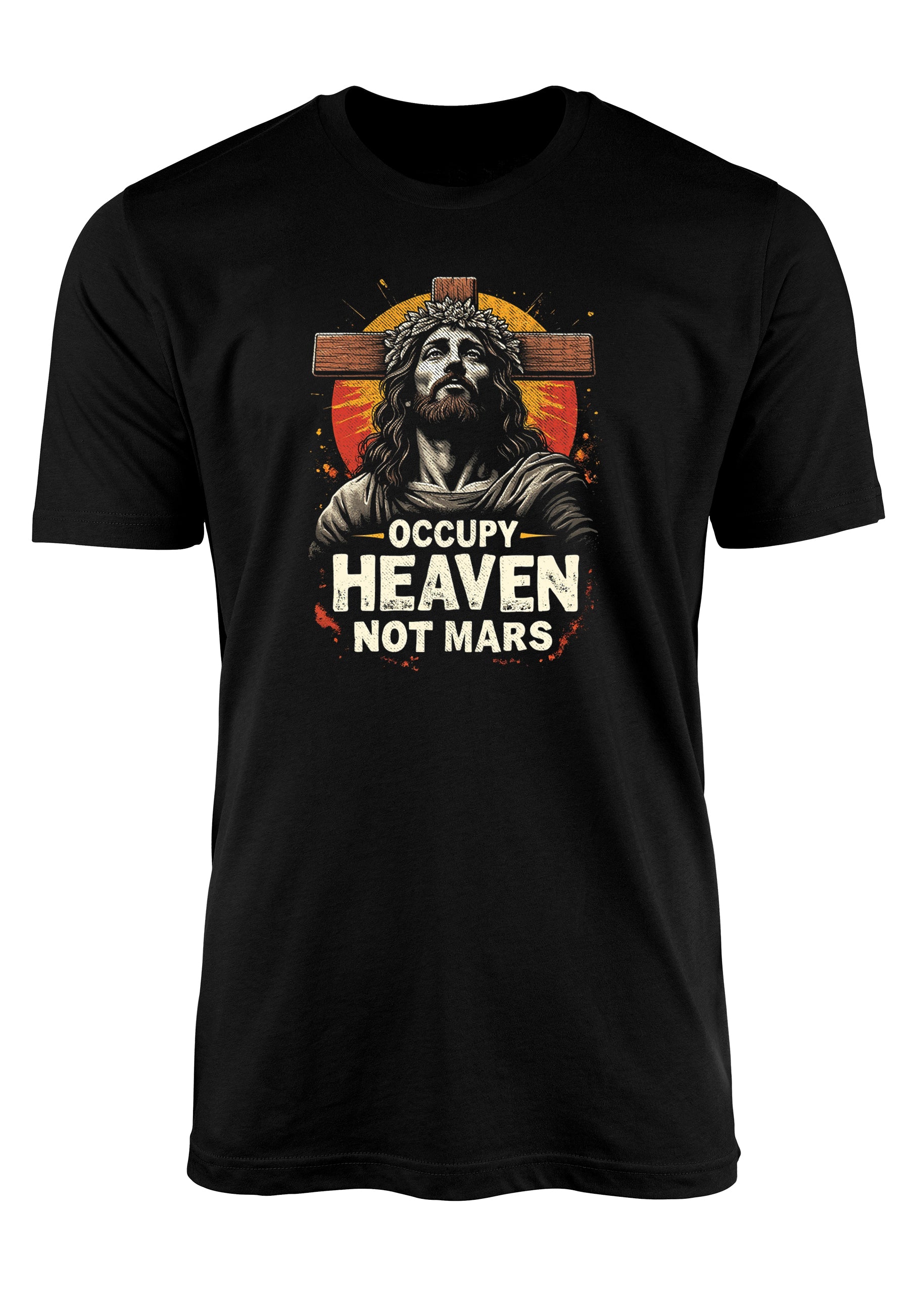 Occupy Heaven Jesus Christ tee shirt