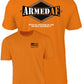 Biker look logo shirt from ArmedAF brand