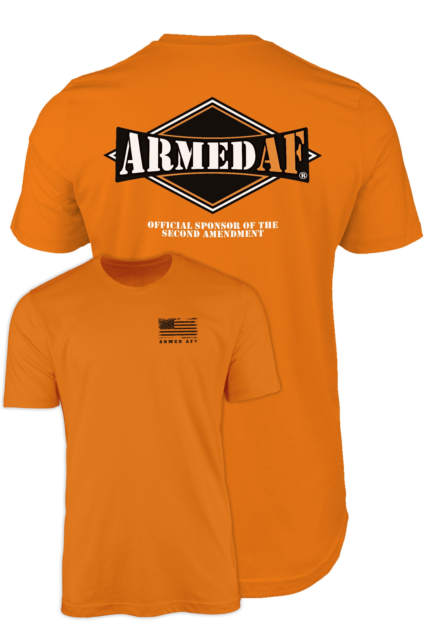 Biker look logo shirt from ArmedAF brand