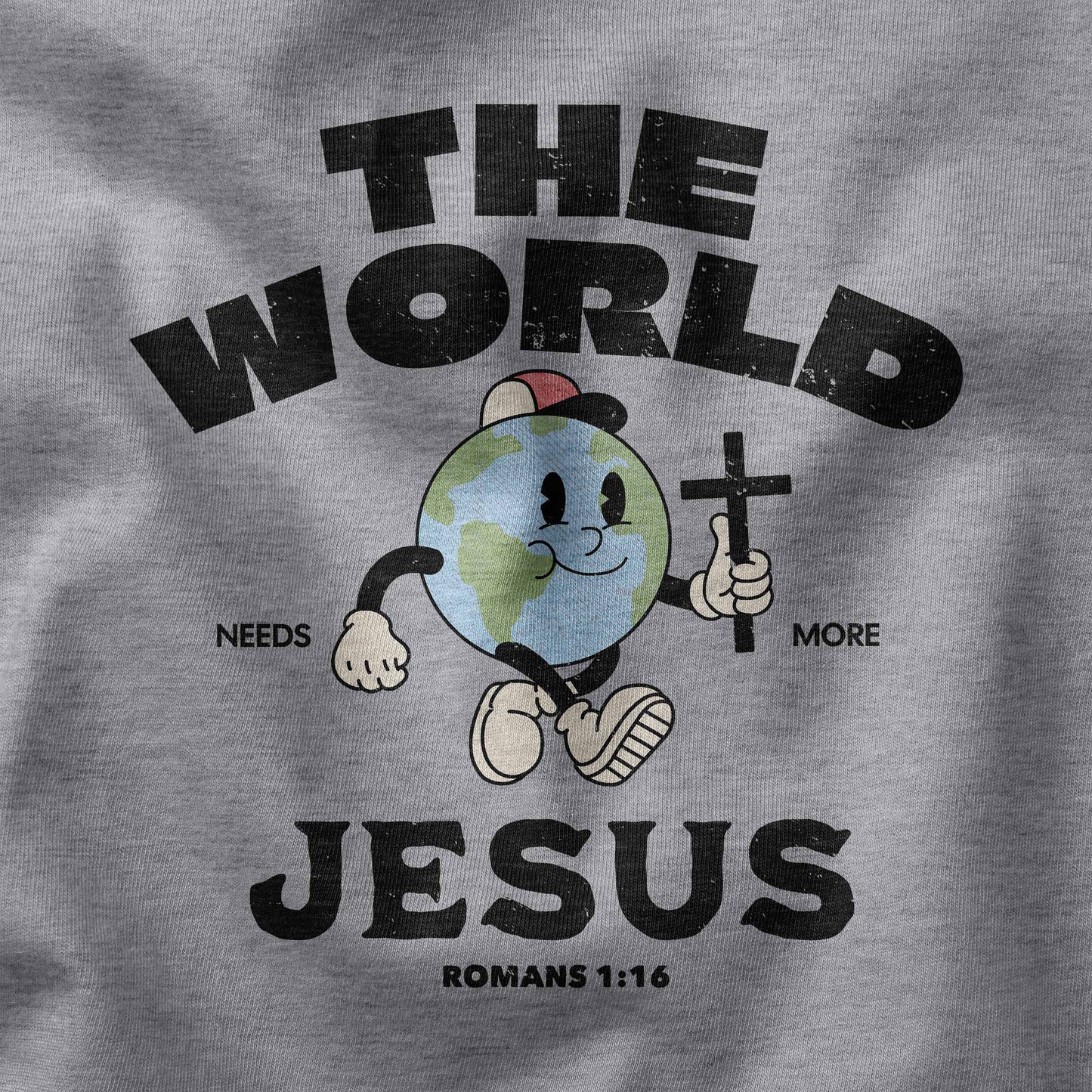 The world need more Jesus Christian graphic t-shirt