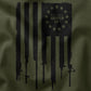 second amendment gun flag t-shirt design closeup