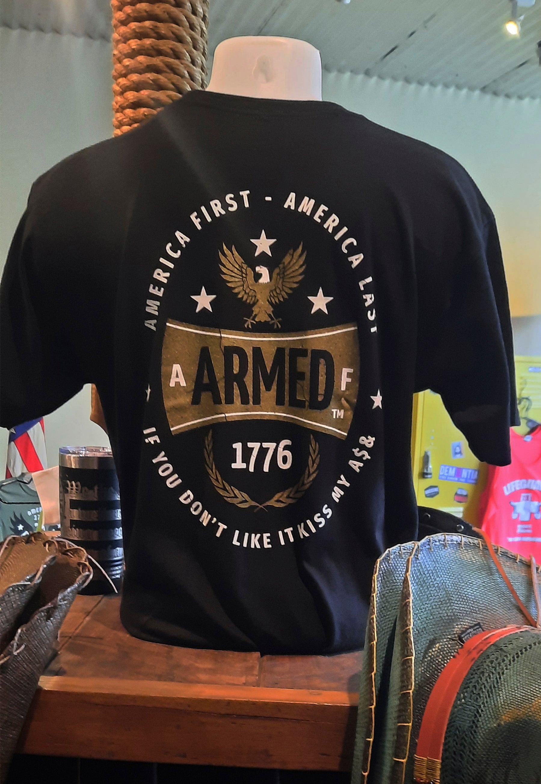 American first store t shirt