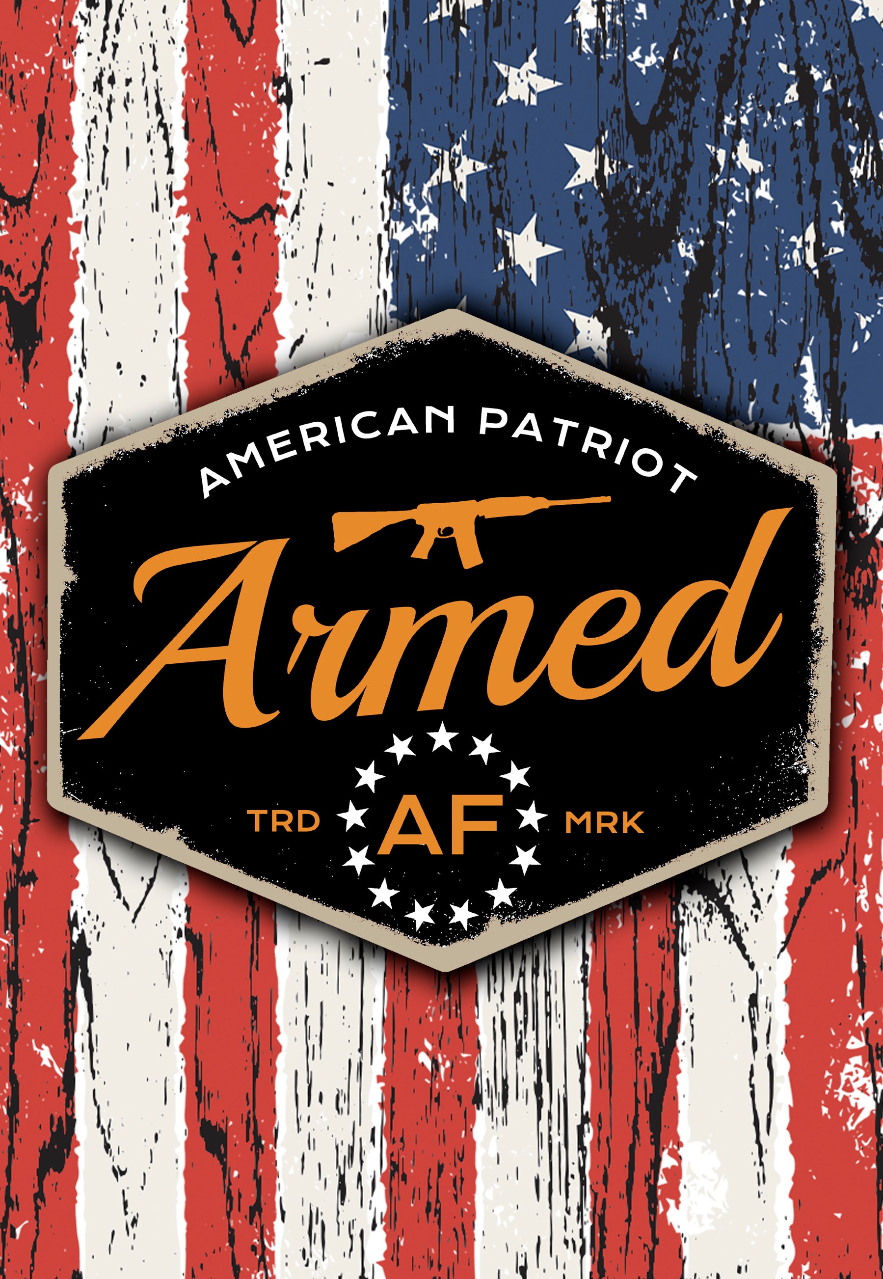 ArmedAF® logo sticker