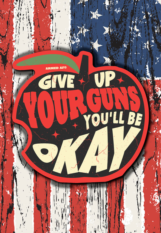 Pro gun anti government sticker