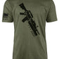 Heartbeat AR15 shirt from ArmedAF® brand