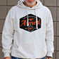 Armed AF® hoodie on model
