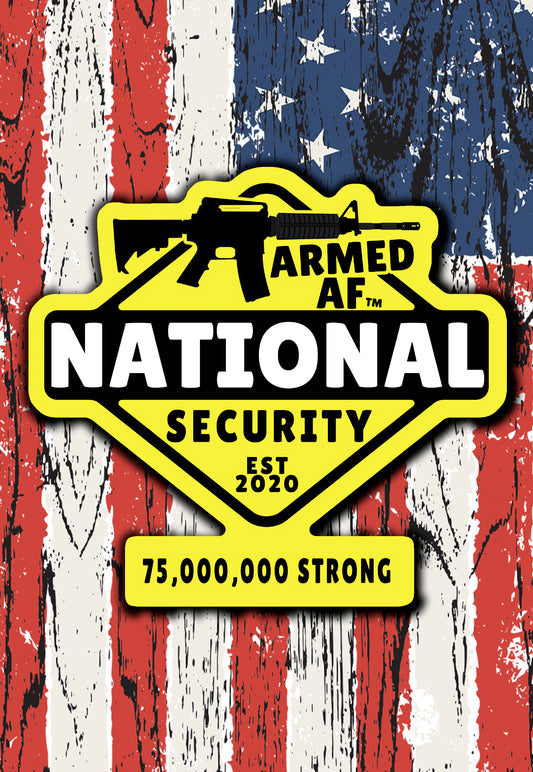 ArmedAF® National Security Sticker
