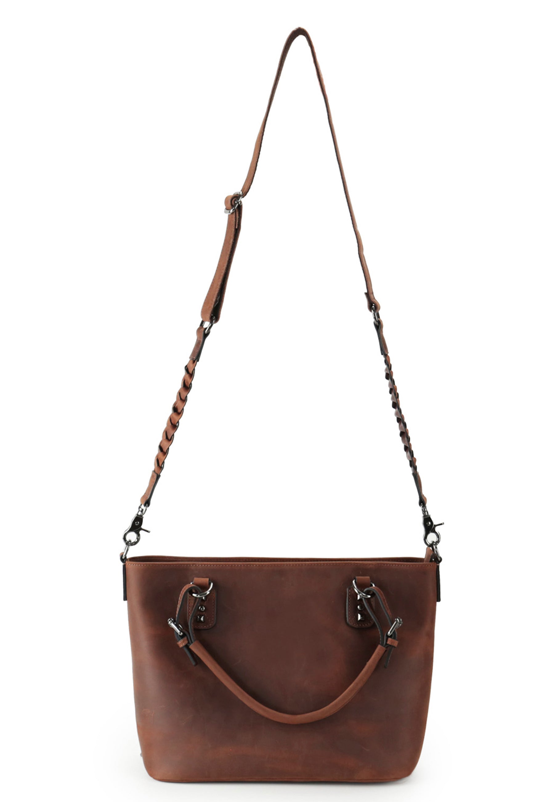expanded view of crossbody concealed carry purse
