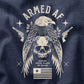 second amendment t-shirt design closeup