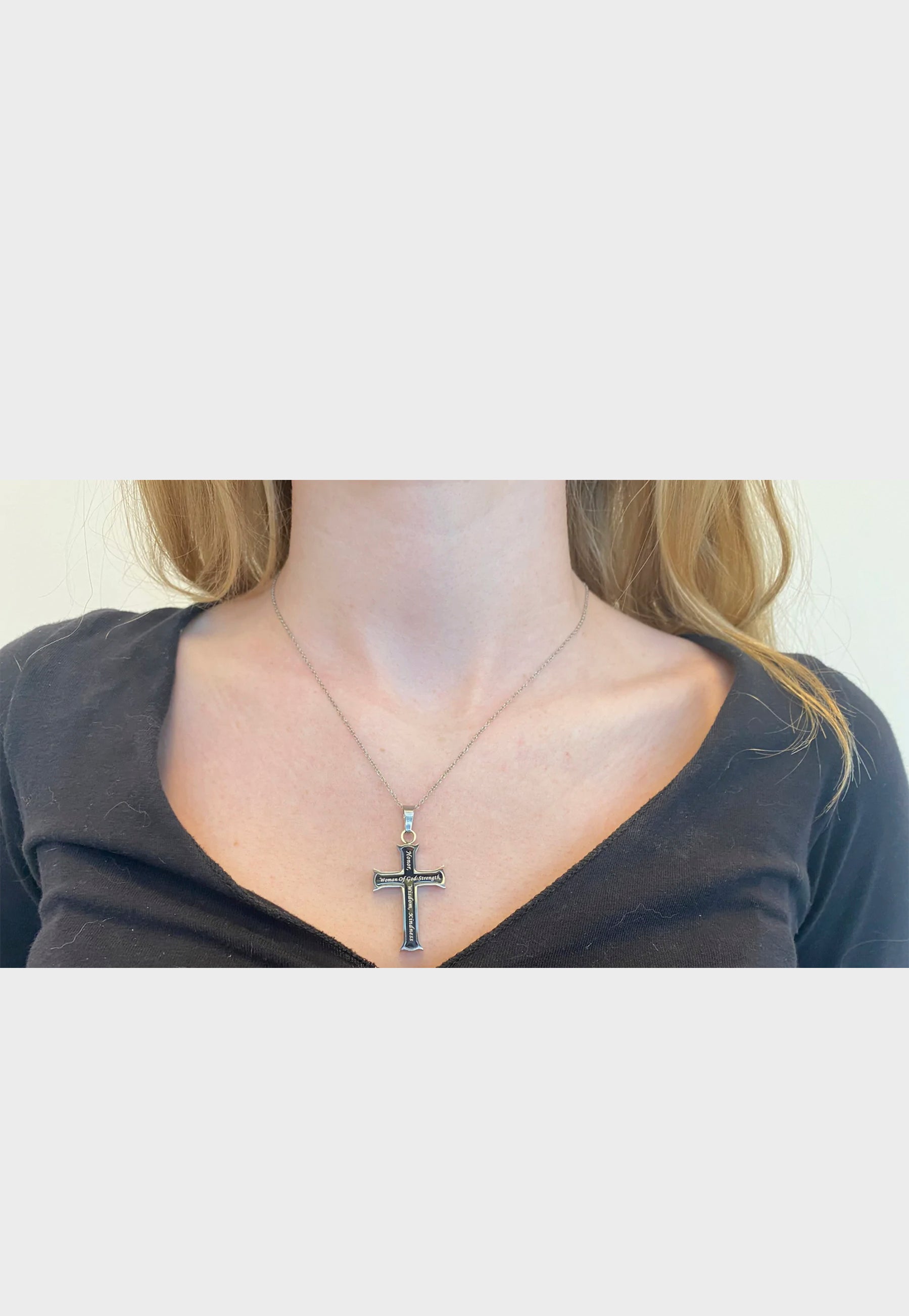 BEST SELLER Gold Crucifix Cross Necklace Women Miraculous Sterling Silver  Double Charm Necklaces Catholic Jewelry Confirmation Gift Small - Etsy | Cross  necklace women, Crucifix necklace women, Sterling silver cross necklace
