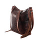 Tassle on leather conceal carry gun purse