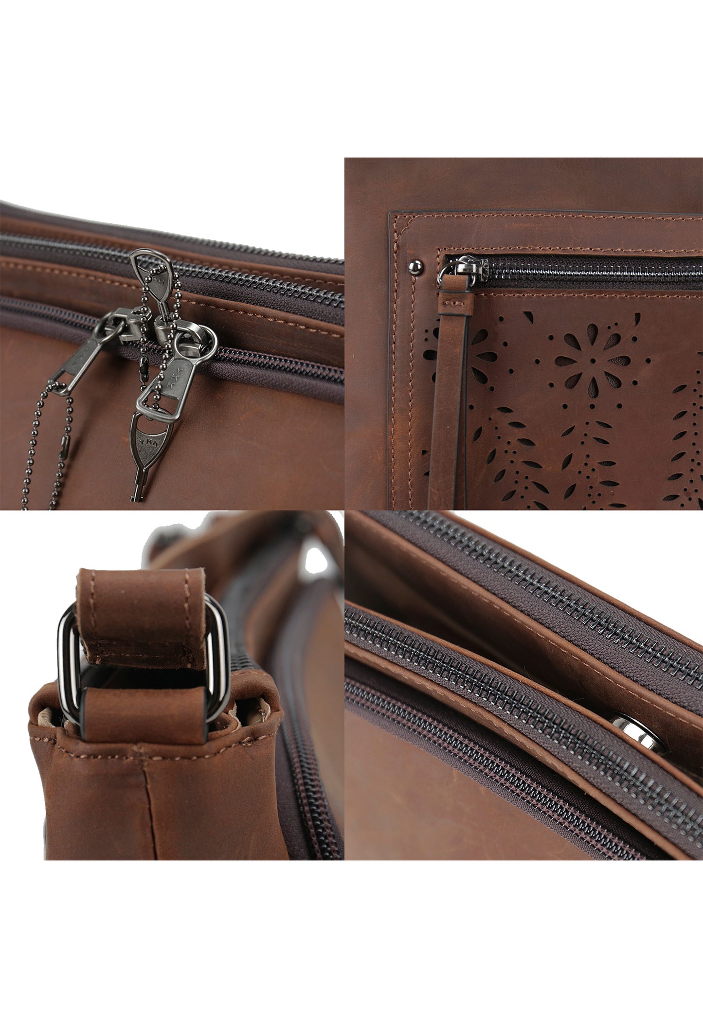Multi view of concealed carry handbag