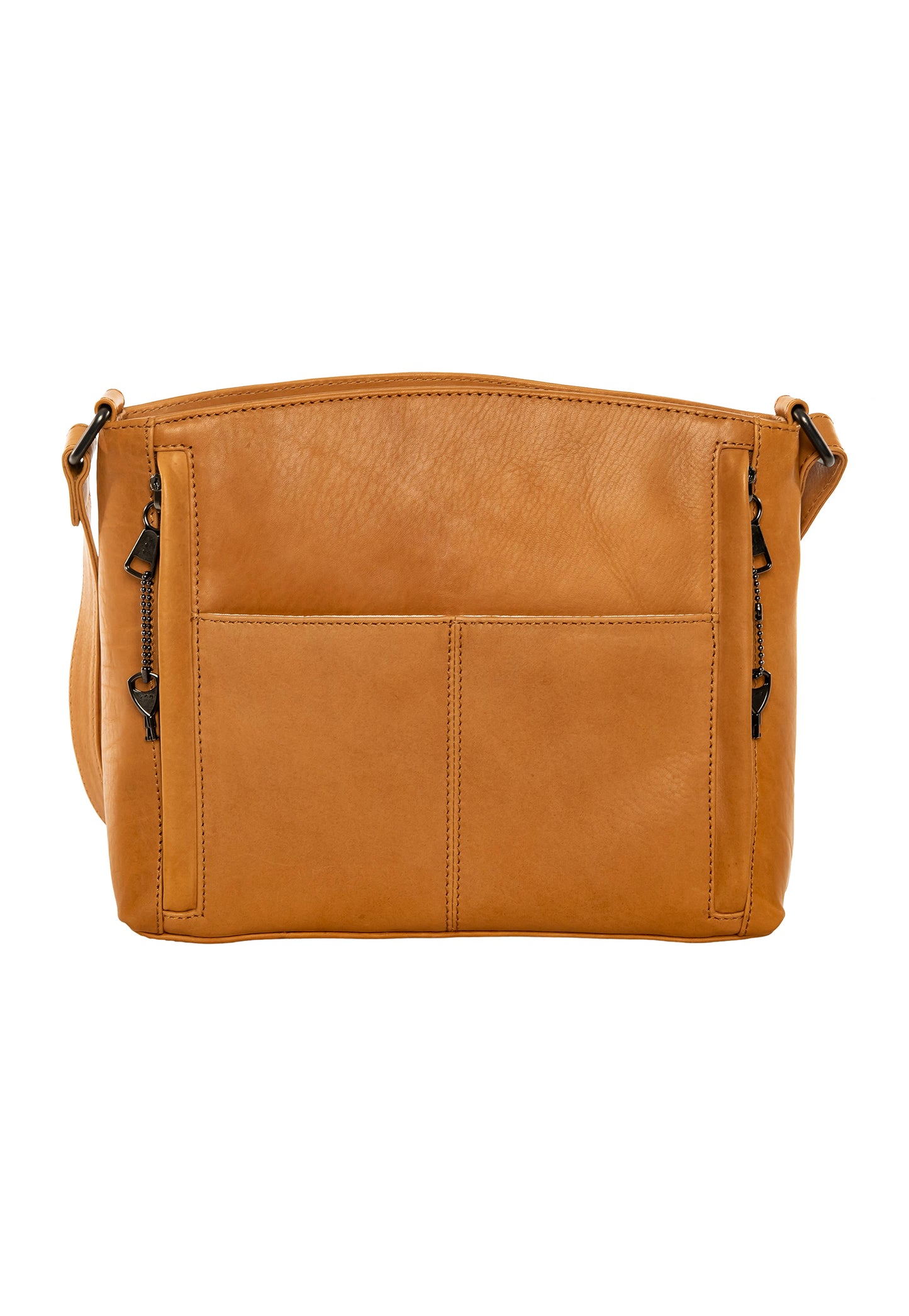 leather conceal carry purse side view