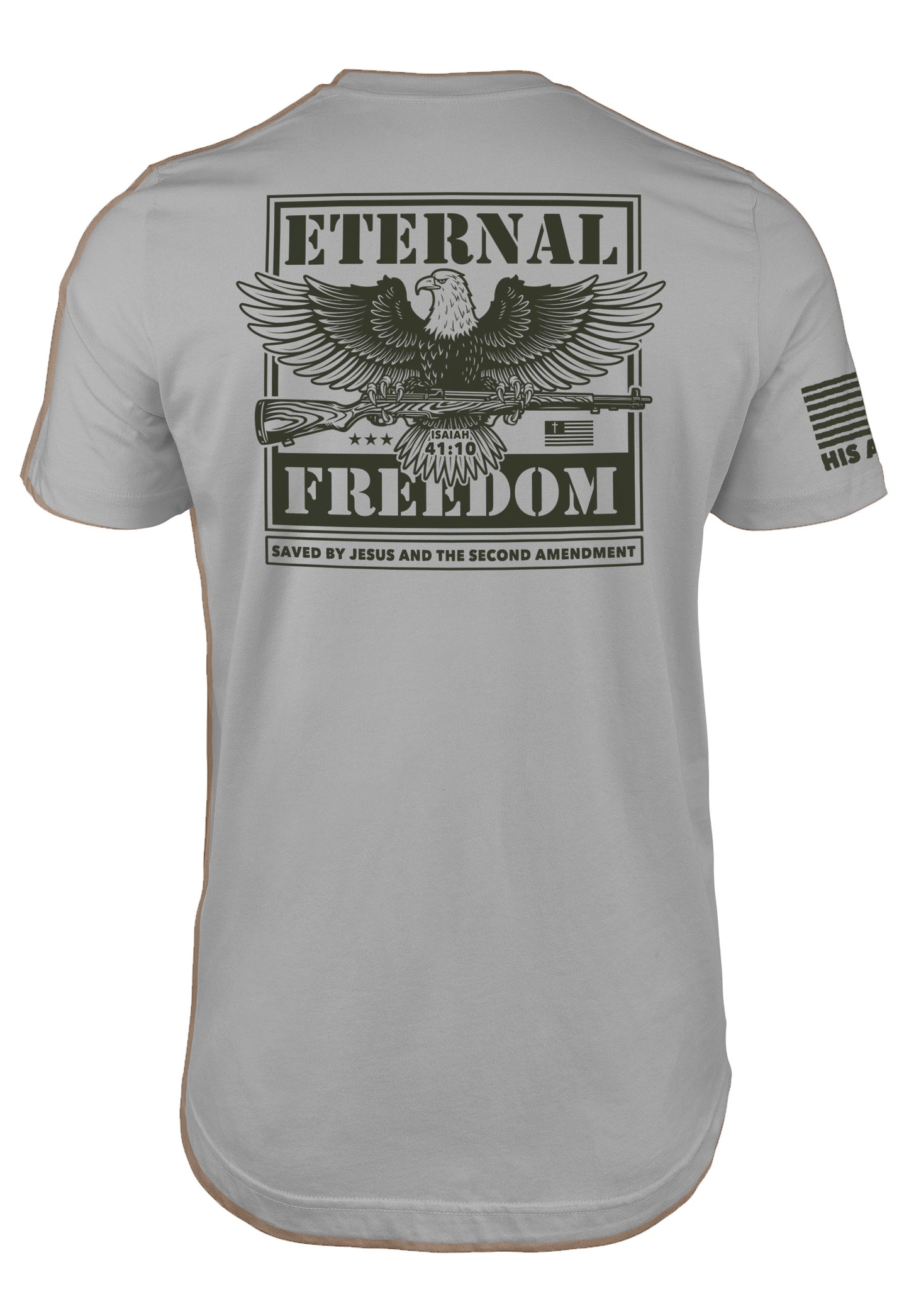 Eternal Freedom Christian patriot t-shirt