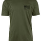 Chest logo on ArmedAF® tee shirt