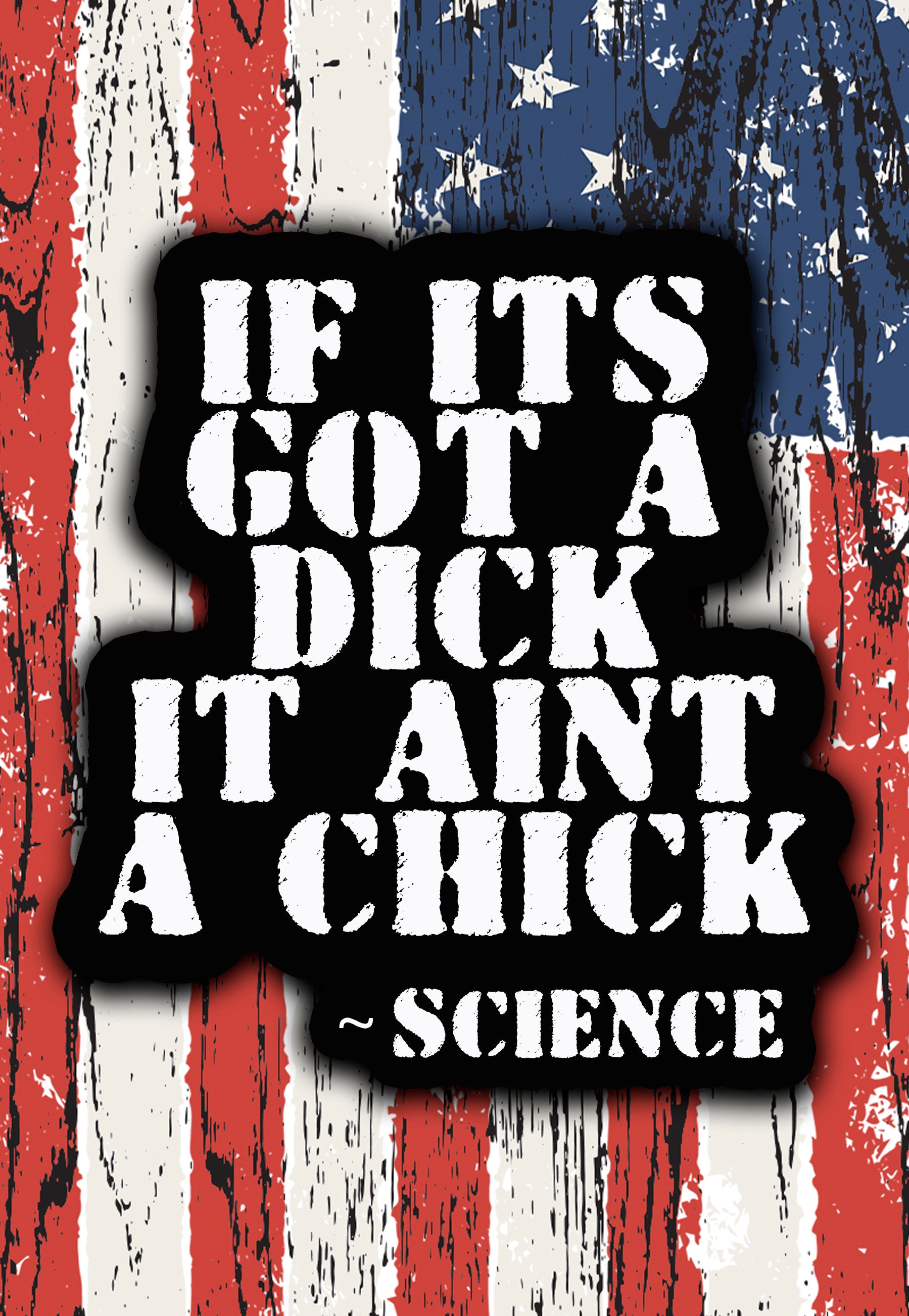 Science gender sticker