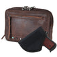 leather concealed carry pack