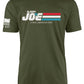 Army green Joe Biden parody t-shirt