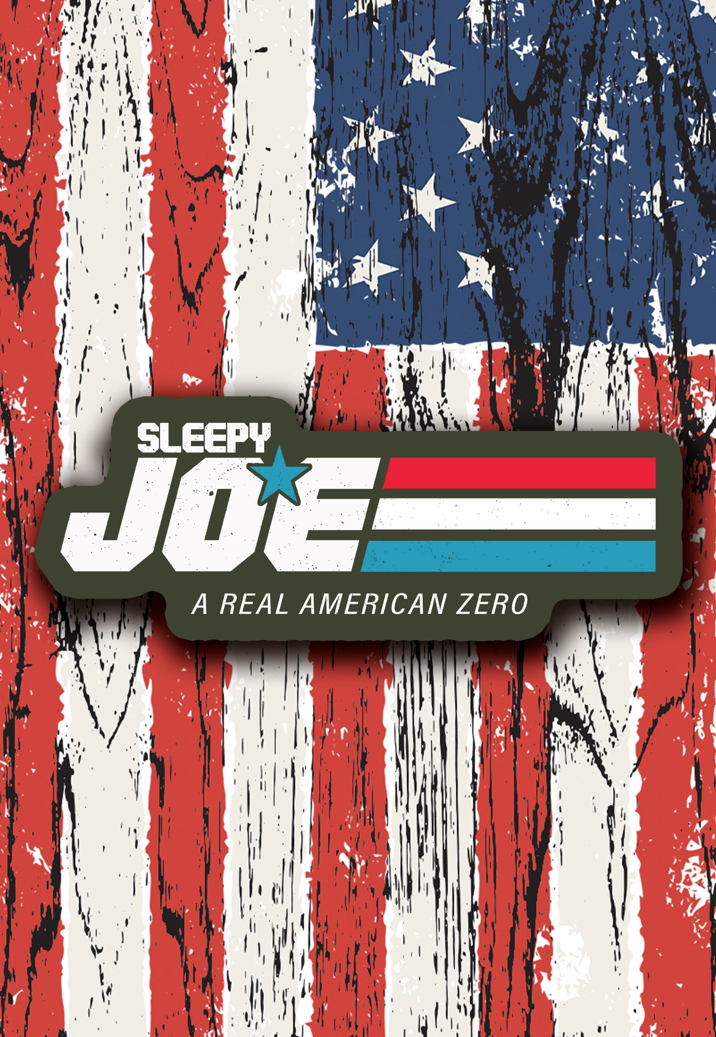 Funny sleepy Joe sticker anti Joe Biden merch