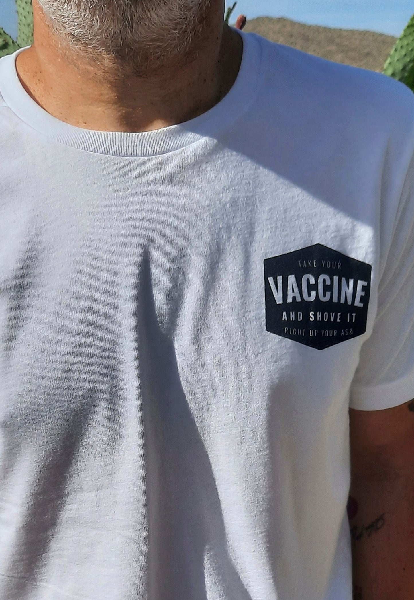 Shove Your Vax up Your A$$ t-shirt