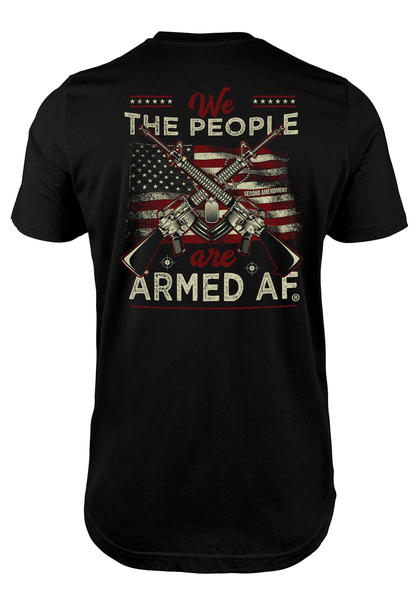 We the People are ArmedAF® t-shirt