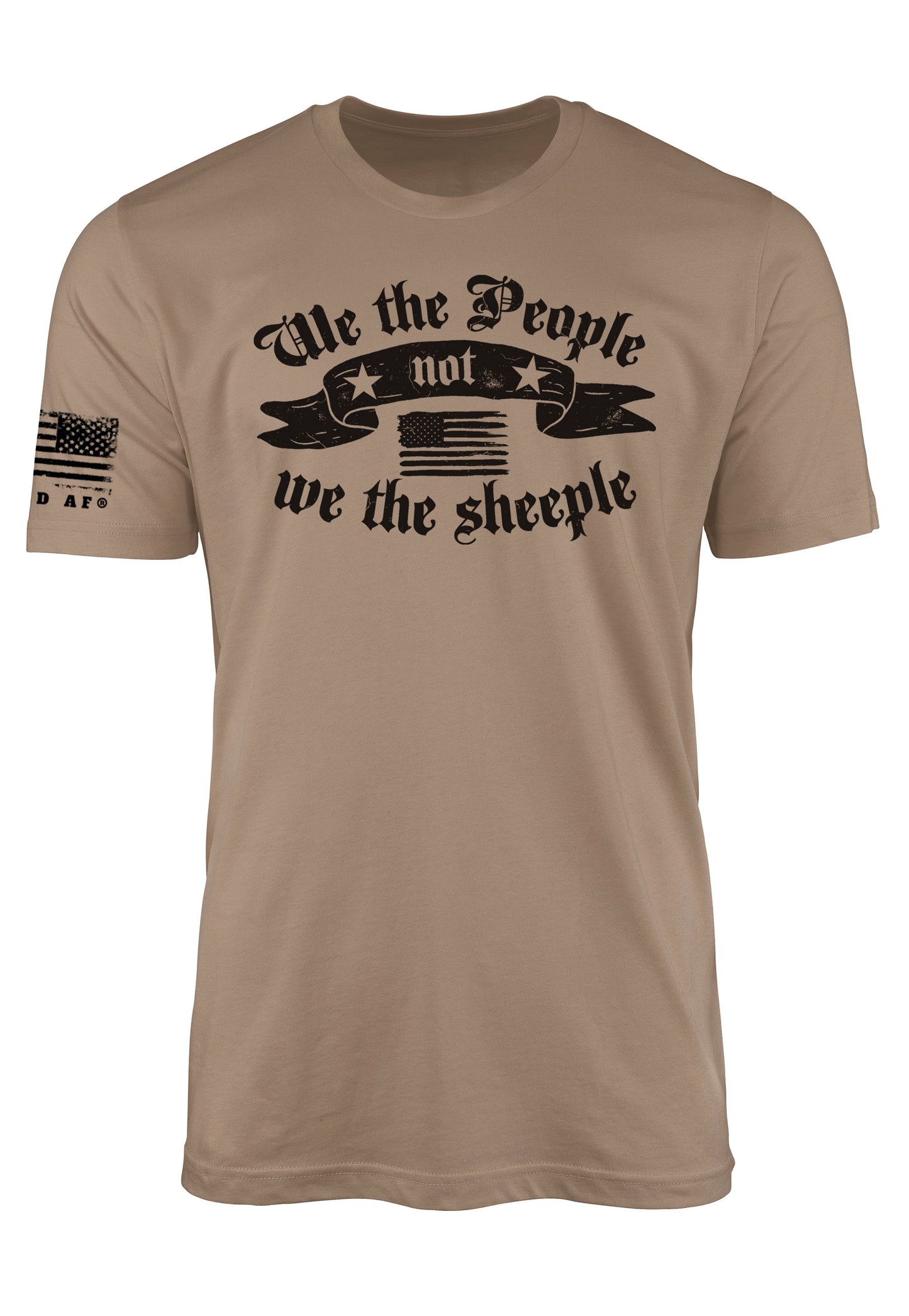 We the People not We the Sheeple t-shirt