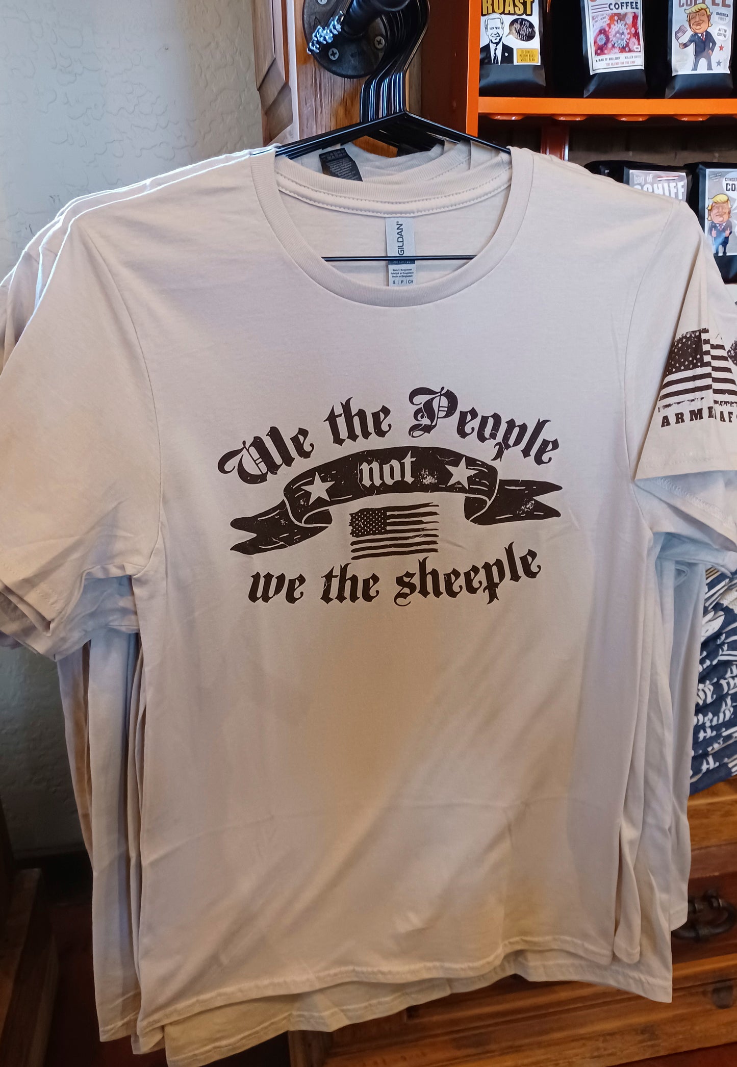 We the People not we the sheeple shirt in store for sale